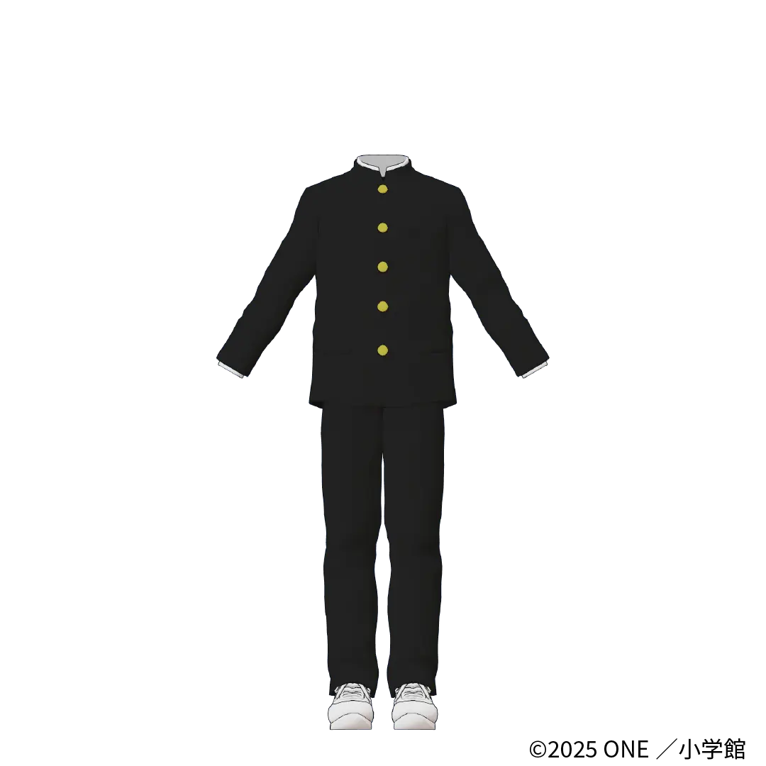 「影山茂夫（モブ）制服・オーラ」『モブサイコ100』