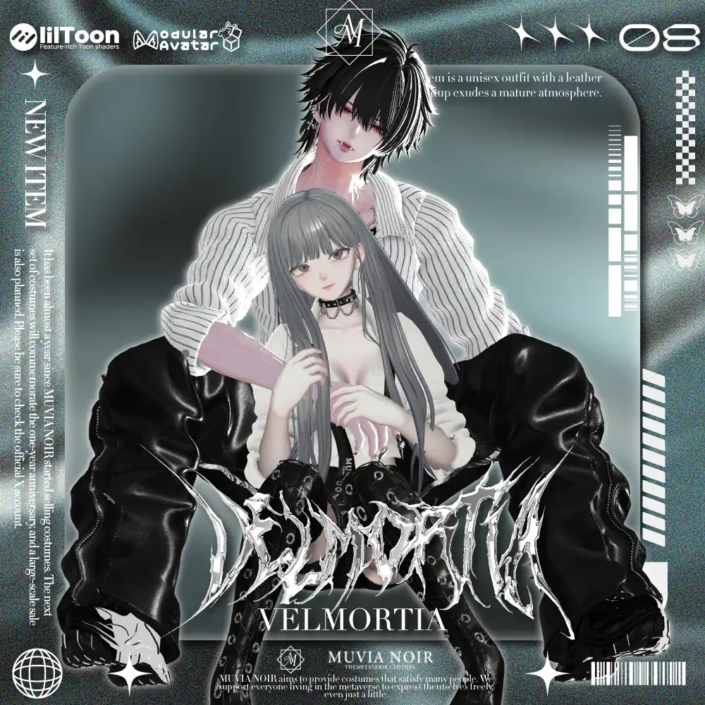 【19アバター対応】VELMORTIA | MUVIA NOIR