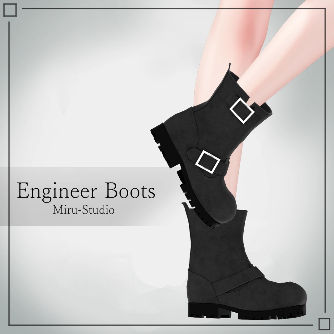 Engineer Boots | Miru-Studio
