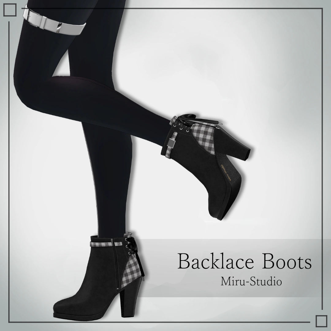 Backlace Boots | Miru-Studio