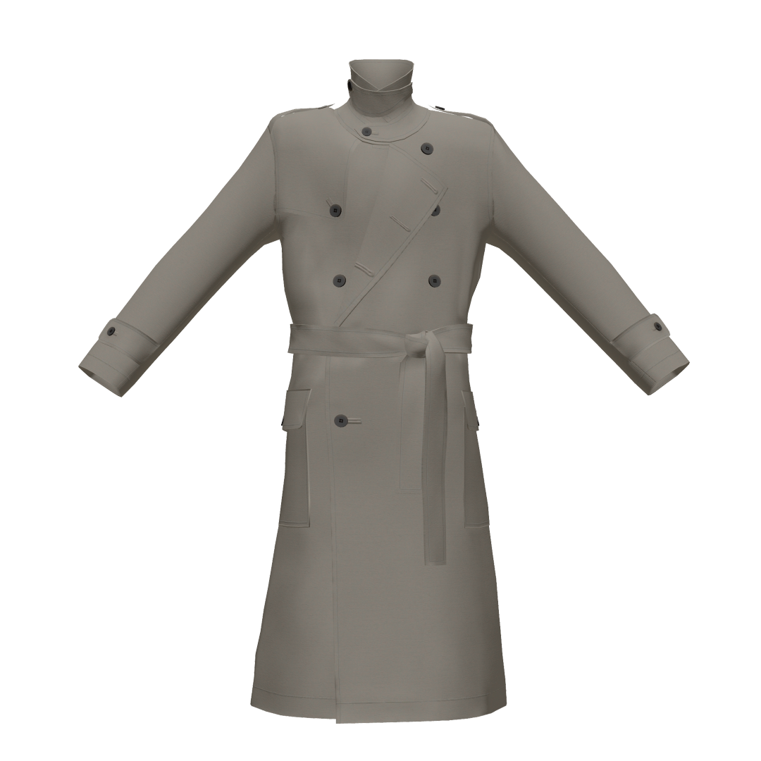 TAG TRENCH COAT