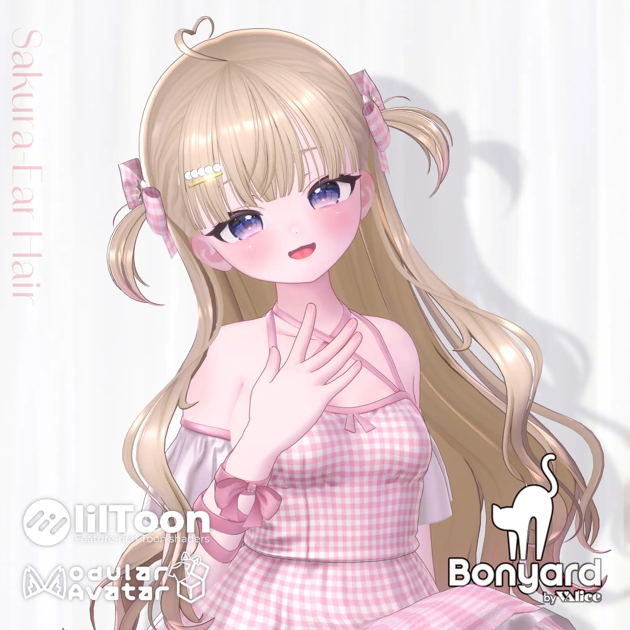 さくらみみヘア / Sakura-Ear Hair【16 Avatars】