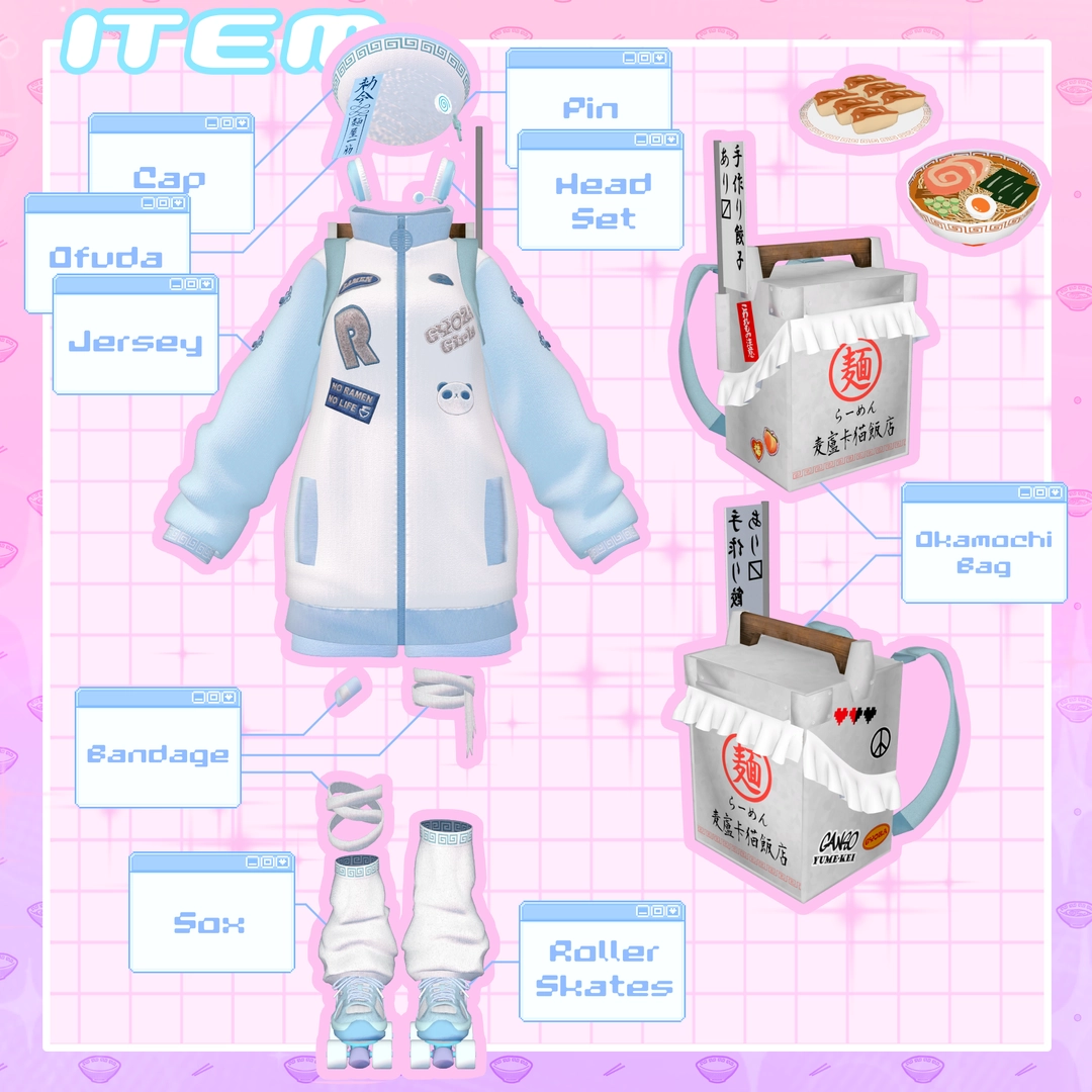 [17 Avatar] らーめんキョンシー「ゆめかわトンコツ」 -RAMEN Jiangshi- | ちよ屋