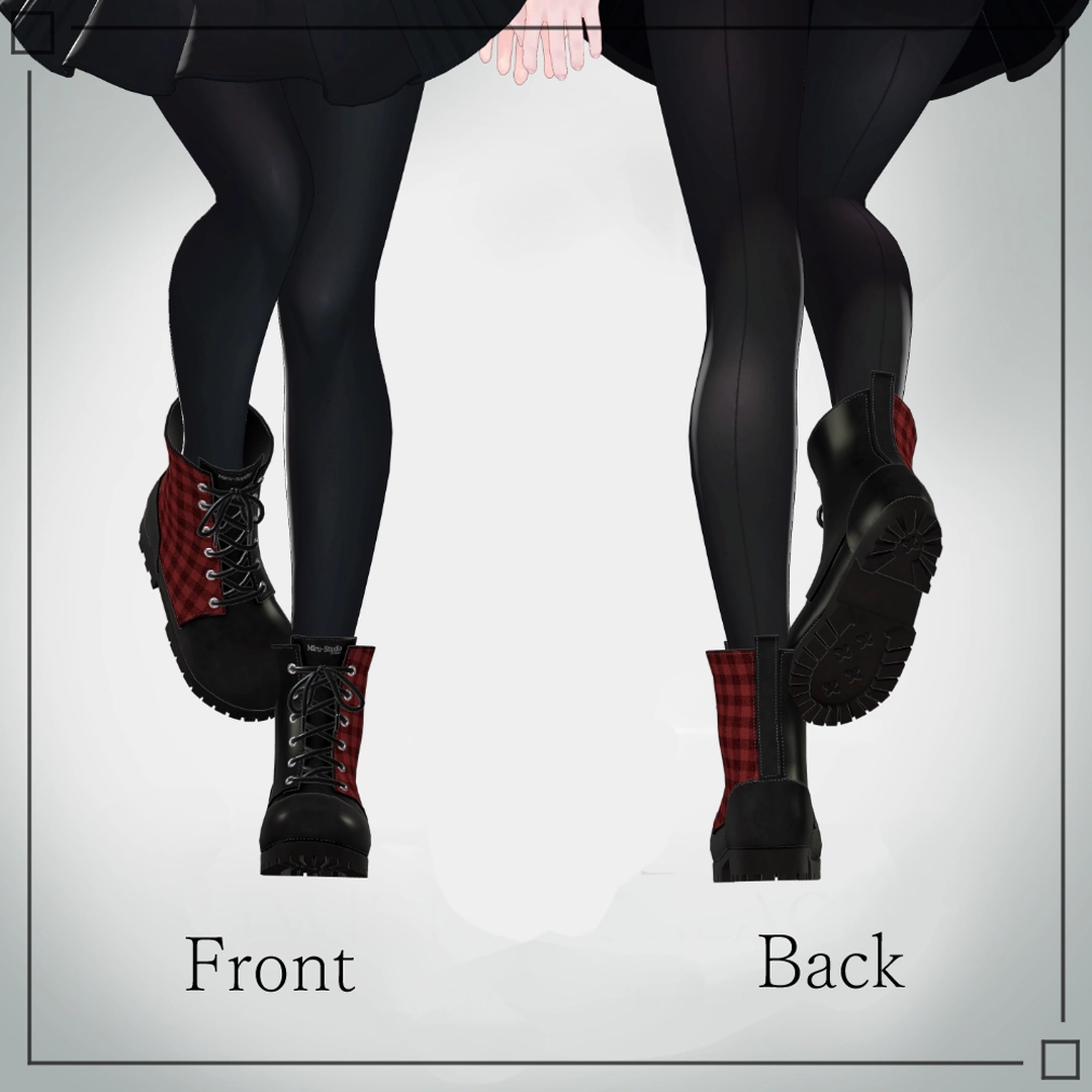 Laceup Boots | Miru-Studio