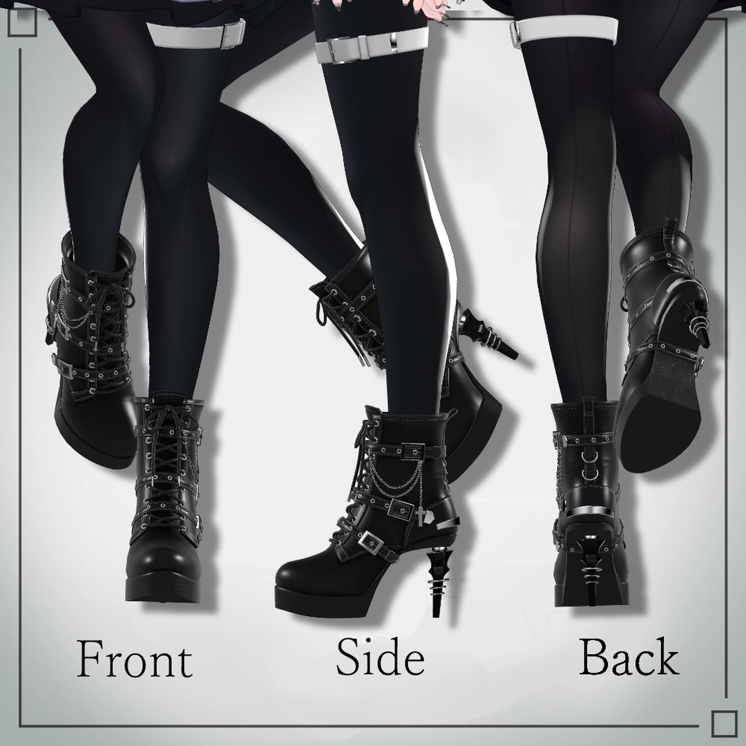 Gothic Boots | Miru-Studio