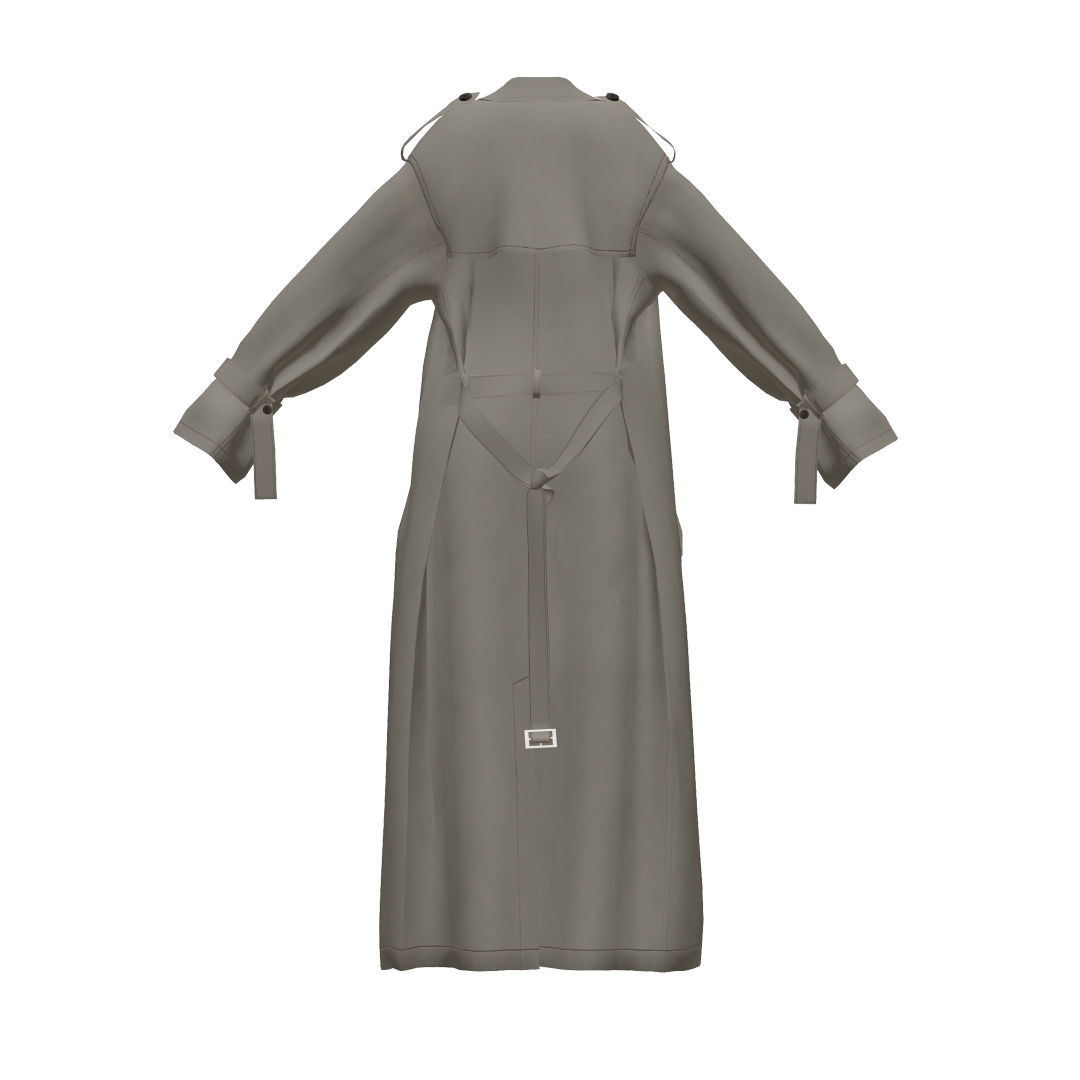 TAG LONG LENGTH TRENCH COAT
